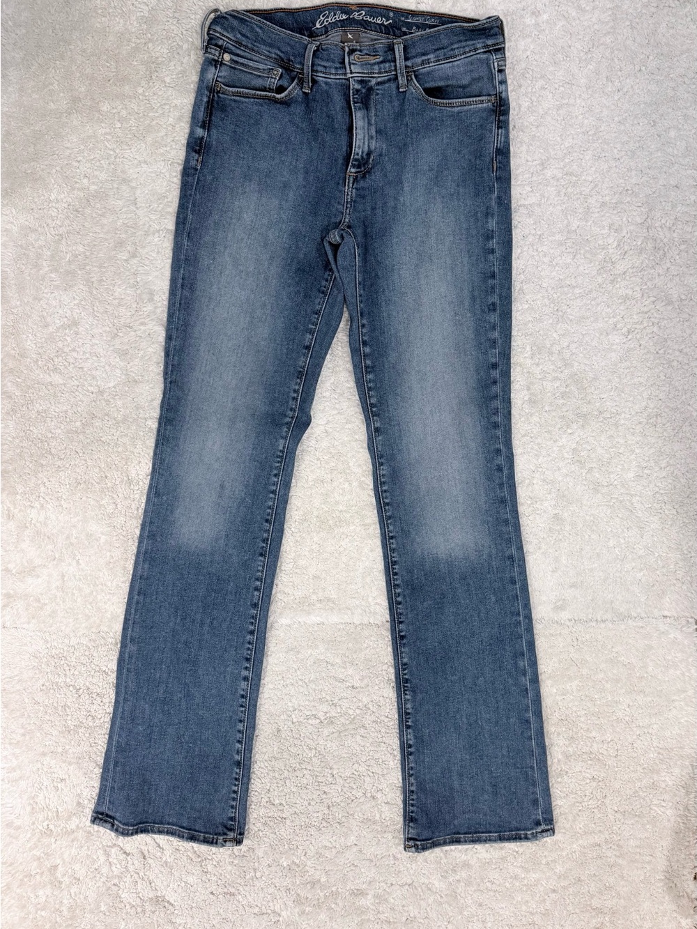 Eddie Bauer Women's Medium Blue Bootcut Jeans